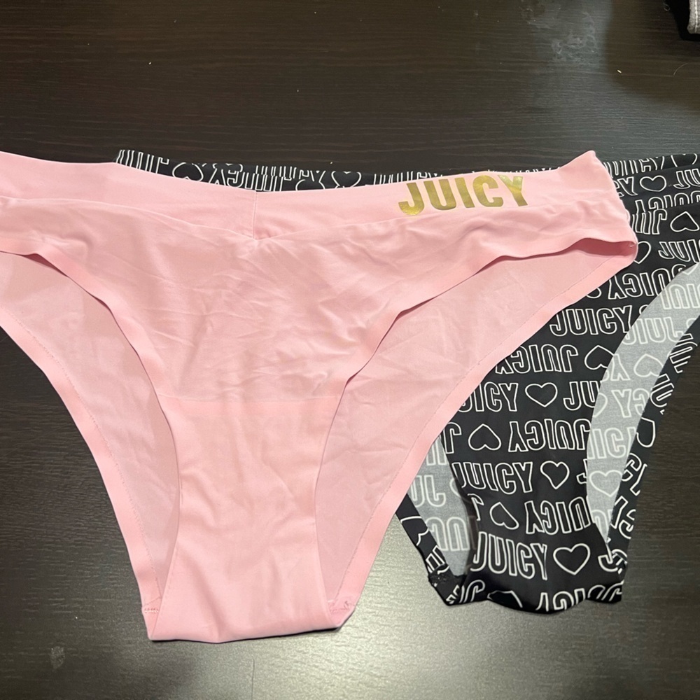 Juicy couture seamless panties pair